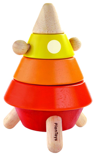 Развивающая игрушка Plan Toys Ракета пирамидка 5708