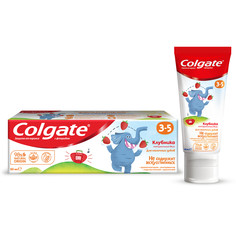 Зубная паста детская Colgate с фторидом, от 3 до 5 лет, со вкусом клубники, 60 мл