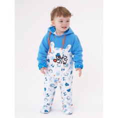 Комбинезон Wild Animal Котмаркот 6570680 для мальчиков голубой р.62