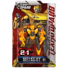 Робот трансформирующийся дракон, с аксесс на карт ТЕХНОДРАЙВ