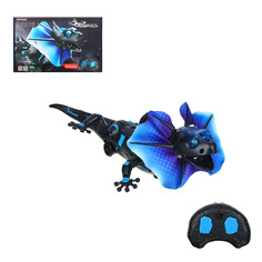 Робот ящерица с пультом дистанционного управления свет, звук, 35х21х11 см ИГРОЛЕНД