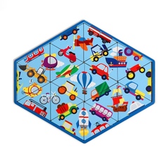 Головоломка Транспорт, пасьянс К00000070 Лесная мастерская