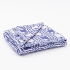 Одеяло байковое для мальчиков, размер 100х140 см, цвет МИКС No Brand