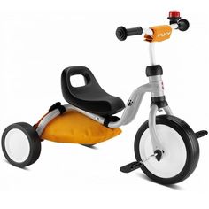 Трехколесный велосипед Puky Fitsch 2112 Мишка оранжевый