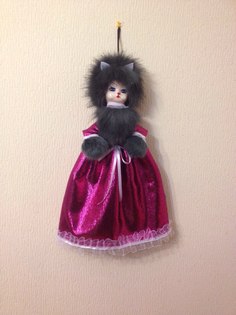 Кошка. Кукла перчатка No Brand