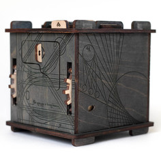 Квест-куб головоломка Woozle Da Vinchi (Эбен) Планета головоломок