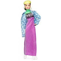 Mattel Кукла барби Barbie BMR 1959 - Neon Motocross Dress & Oversized Denim Jacket