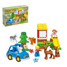 Конструктор «Зоопарк», 40 деталей Kids Home Toys