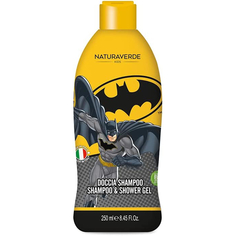 Шампунь для волос и тела Naturaverde Batman Baby Doccia-Shampoo детский, 250 мл