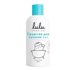 Пенка для купания Lulu 2 в 1 300 мл Lulu