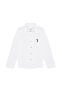 Рубашка детская US Polo Assn G083SZ0040CEDCOLORKIDS023Y, белый, 98