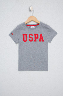 Футболка детская US Polo Assn G083SZ0110GEARTKIDSIY021, серый, 110