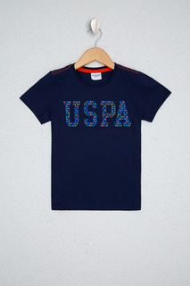 Футболка детская US Polo Assn G083SZ0110EGLISKIDS, синий, 104