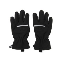 Перчатки для мальчика зимние PlayToday Active черно-серые р 16