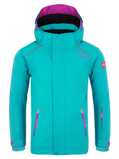 Куртка Горнолыжная Детская Trollkids Holmenkollen Snow Pro Turquoise (Рост:110)