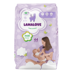 Подгузники Lamalove Midi (4-9 кг) 44 шт