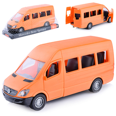 Автомобиль «Mercedes-Benz Sprinter» пасажирский (оранжевый) на планшетке ТИГРЕС
