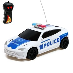 Радиоуправляемая машинка No Brand Полиция, цвет бело-синий