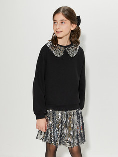 Свитшот детский Acoola 20230170004, черный, 164