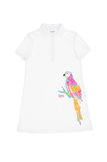 Платье US Polo Assn G084SZ0750PEMBE_VR013_5_6, белый, 110-116