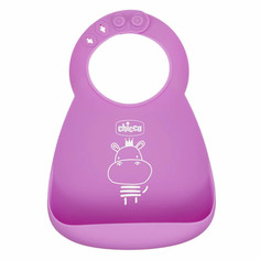 Chicco Нагрудник Easy Roll Bib Pink