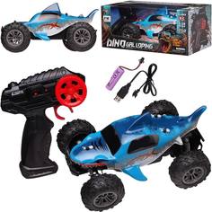 Радиоуправляемая машинка Junfa, Джип-Акула, 1:18, цвет синий