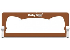 Барьер для кроватки, Baby Safe, 120 х 66 см Коричневый