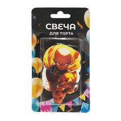 Свеча для торта Аниме № 2 5 х 7 см в ассортименте (модель по наличию) Без бренда