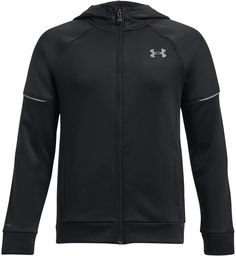 Толстовка детская Under Armour Ua Af Storm Fz Hoodie черный, 122