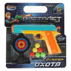 Пистолет с шариками, мишень Играем Вместе B2102299-R (игрушка)