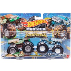 Игровой набор Mattel Hot Wheels Машинки Монстер трак взаимное уничтожение №7 FYJ64/7, 2 шт
