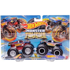 Игровой набор Mattel Hot Wheels Машинки Монстер трак взаимное уничтожение №5 FYJ64/5, 2 шт