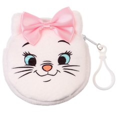 Кошелек плюшевый круглый с ушками, Кошечка Мари Disney