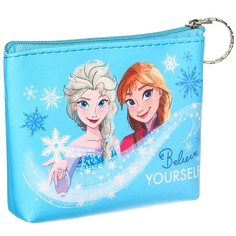Кошелек-сумочка, кожзам, на молнии, 11,5 х 2,5 х 8 см, Холодное сердце Disney