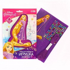 Игрушка из фетра, набор для создания, Принцессы: Рапунцель Disney