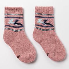 HobbyLine Носки детские шерстяные, цвет МИКС, размер 16