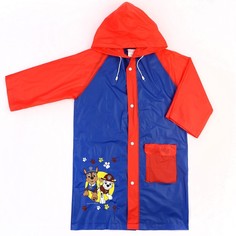 Дождевик детский, размер S, 92-98 см, Щенячий патруль PAW Patrol