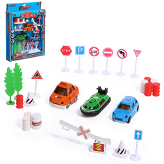 Игровой набор «Город», 1:64 No Brand