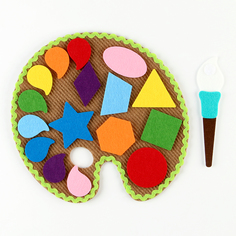 Коврик-пазл «Палитра» Smile Decor