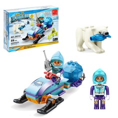 Конструктор Арктика «Снегоход», 59 деталей Keyixing