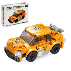 Конструктор Гонка «Спорткар», 101 деталь Peizhi