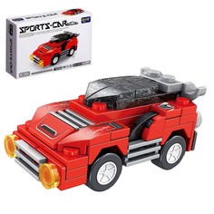 Конструктор Гонка «Спорткар», 59 деталей Peizhi