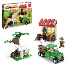 Конструктор Ферма «Конюшня», 247 деталей Peizhi