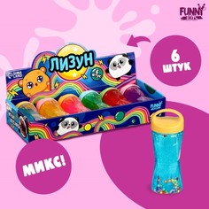 Лизун «Бутылочка» (6 шт.) Funny Toys
