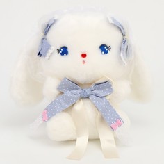 Мягкая игрушка "Зайчик" с бантиками, 23 см No Brand