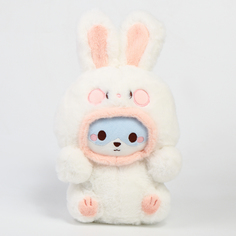 Мягкая игрушка "Котик в костюме зайца", 23 см No Brand