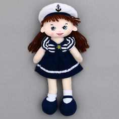 Мягкая игрушка "Кукла" морячка, 30 см No Brand