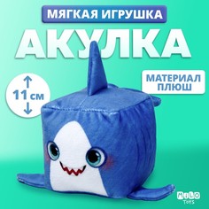 Мягкая игрушка кубик "Акула" Milo Toys