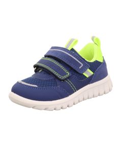 Полуботинки Superfit для мальчиков, сине-жёлтые, размер RU 22, 1-006203-8050, 1 пара