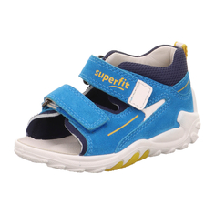 Сандалии Superfit для мальчиков, бирюзовые, размер RU 25, 1-000035-8400